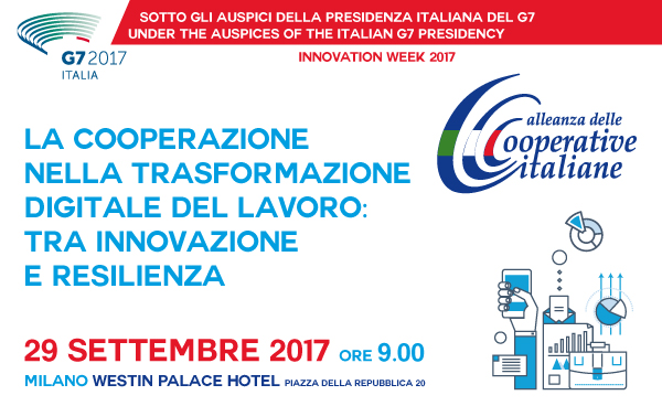 Al momento stai visualizzando La cooperazione nella trasformazione digitale del lavoro. A Milano venerdì 29 settembre