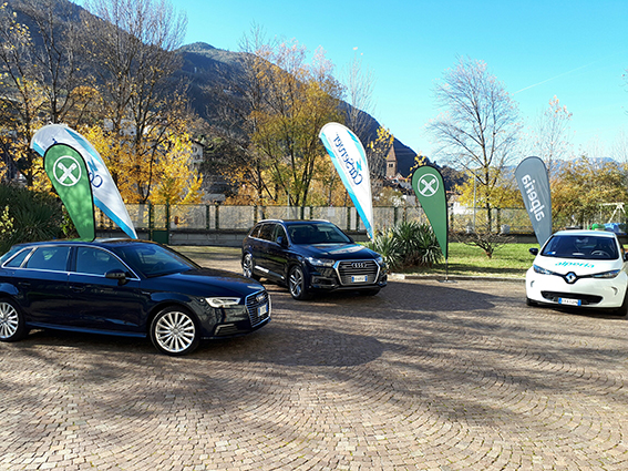 Al momento stai visualizzando Car Server: Noleggio di auto elettriche a lungo termine per la prima volta in Alto Adige
