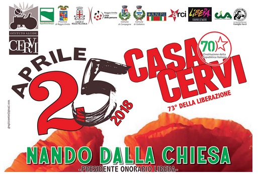 Al momento stai visualizzando 25 aprile a Casa Cervi con Nando dalla Chiesa