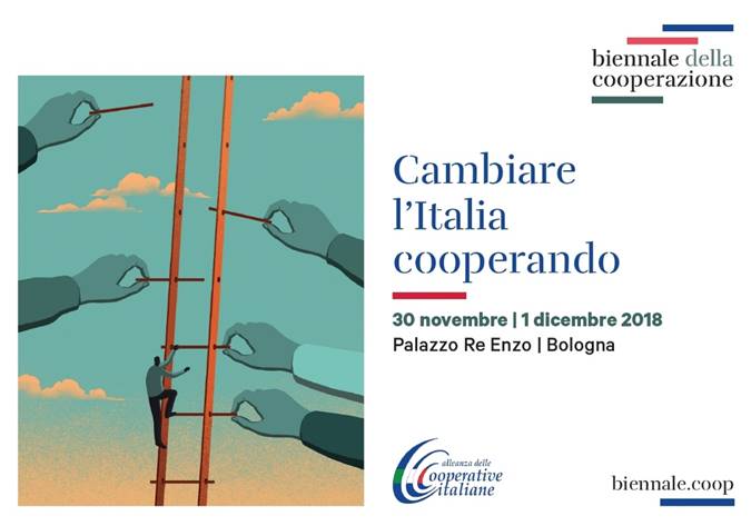 Al momento stai visualizzando SAVE THE DATE – Biennale della cooperazione, a Bologna dal 30 novembre all’1 dicembre 2018