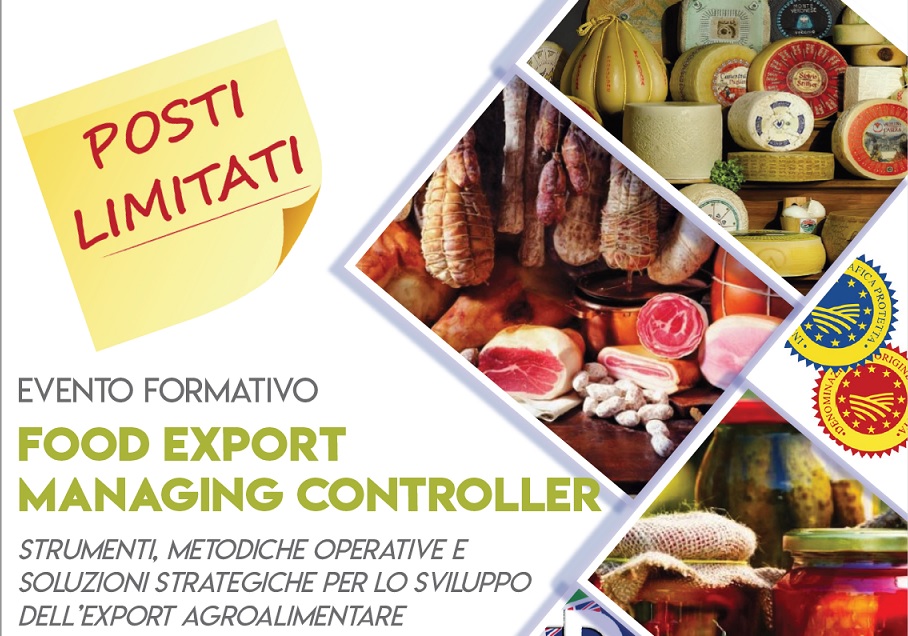 Al momento stai visualizzando Food Export Managing Controller, un corso a Bologna