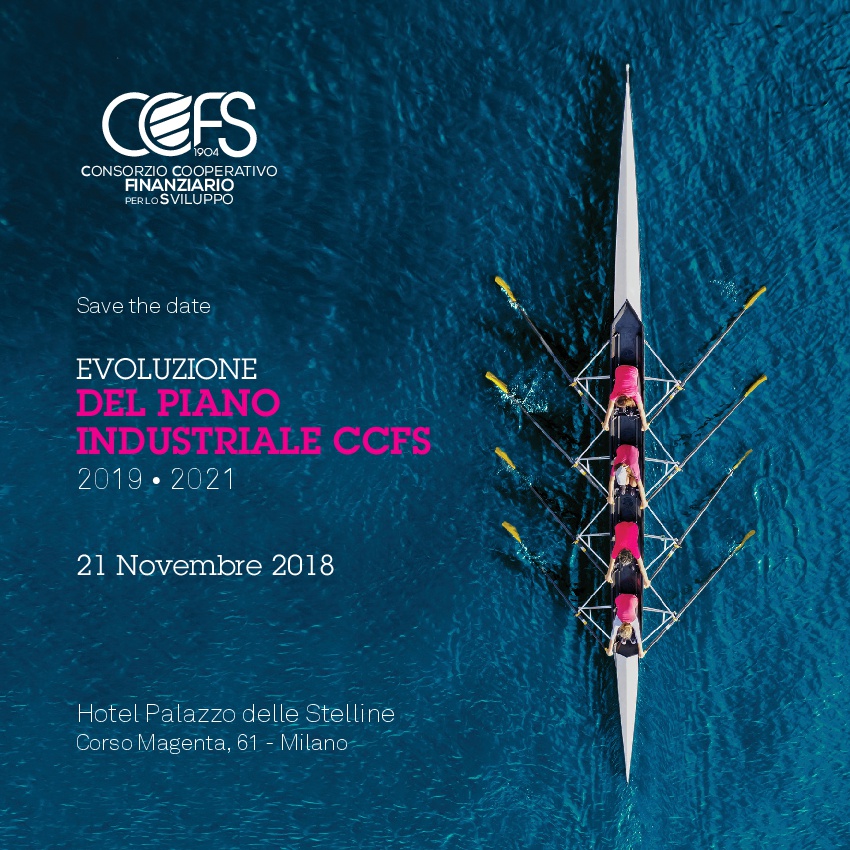 Al momento stai visualizzando CCFS – A Milano, il 21 novembre, convegno “Evoluzione del piano industriale CCFS”