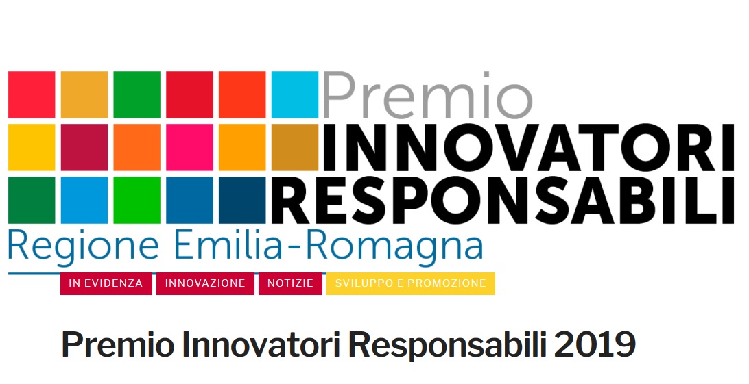 Al momento stai visualizzando Regione Emilia-Romagna: Premio Innovatori Responsabili 2019