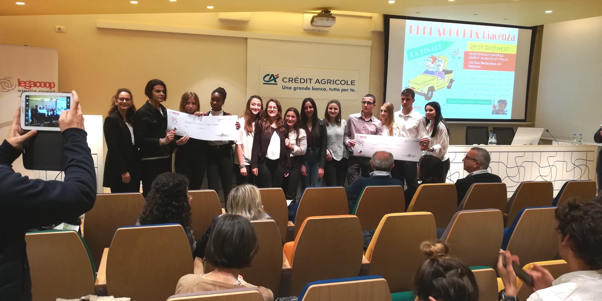 Al momento stai visualizzando “Bellacoopia Piacenza”: all’Auditorium Campus Crédit Agricole Italia evento finale del progetto di simulazione di impresa cooperativa. Primi parimerito il Colombini e il Romagnosi