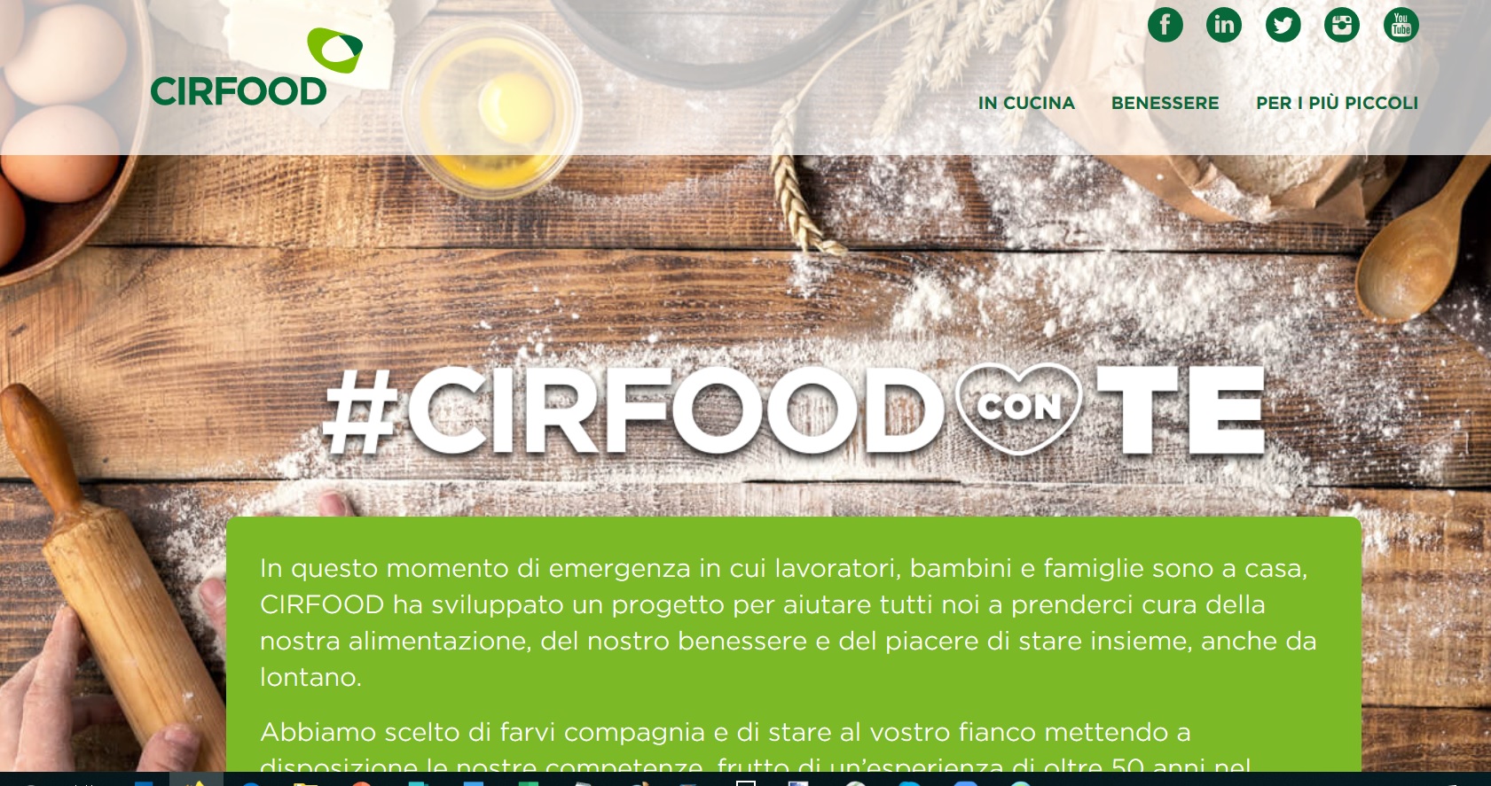 Al momento stai visualizzando Da CIRFOOD: #CIRFOODconTe un portale web con ricette, curiosità, approfondimenti