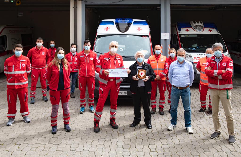Al momento stai visualizzando Un’altra importante donazione della Coop. Multiservice: 10.000 euro alla CRI Parma