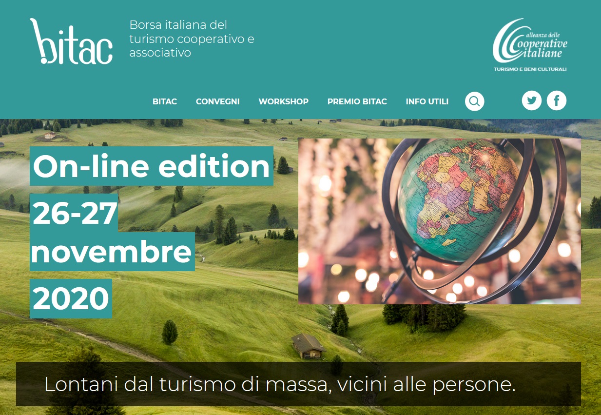 Al momento stai visualizzando BITAC 2020, Borsa Italiana Turismo Cooperativo e Associativo