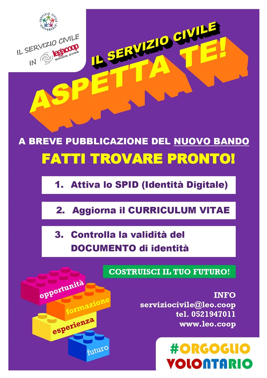 Al momento stai visualizzando Servizio Civile Universale: a breve verrà pubblicato il Bando