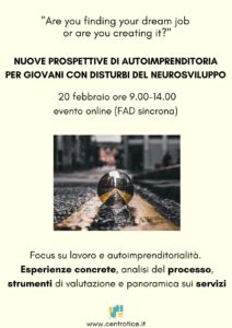 Scopri di più sull'articolo Coop TICE: Nuove prospettive di autoimprenditoria per giovani con disturbi del neurosviluppo