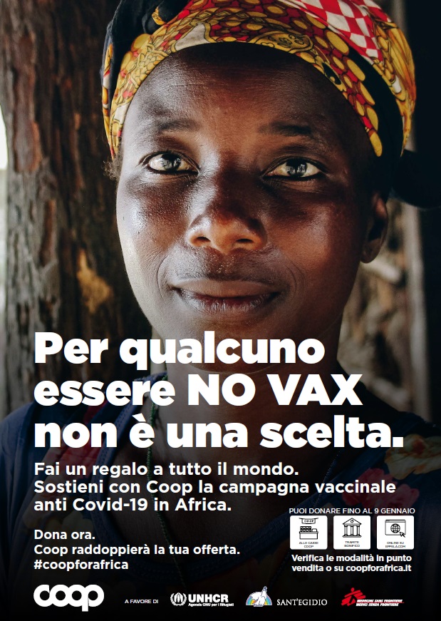 Al momento stai visualizzando #coopforafrica, la campagna di Coop Alleanza 3.0 per la vaccinazione in Africa