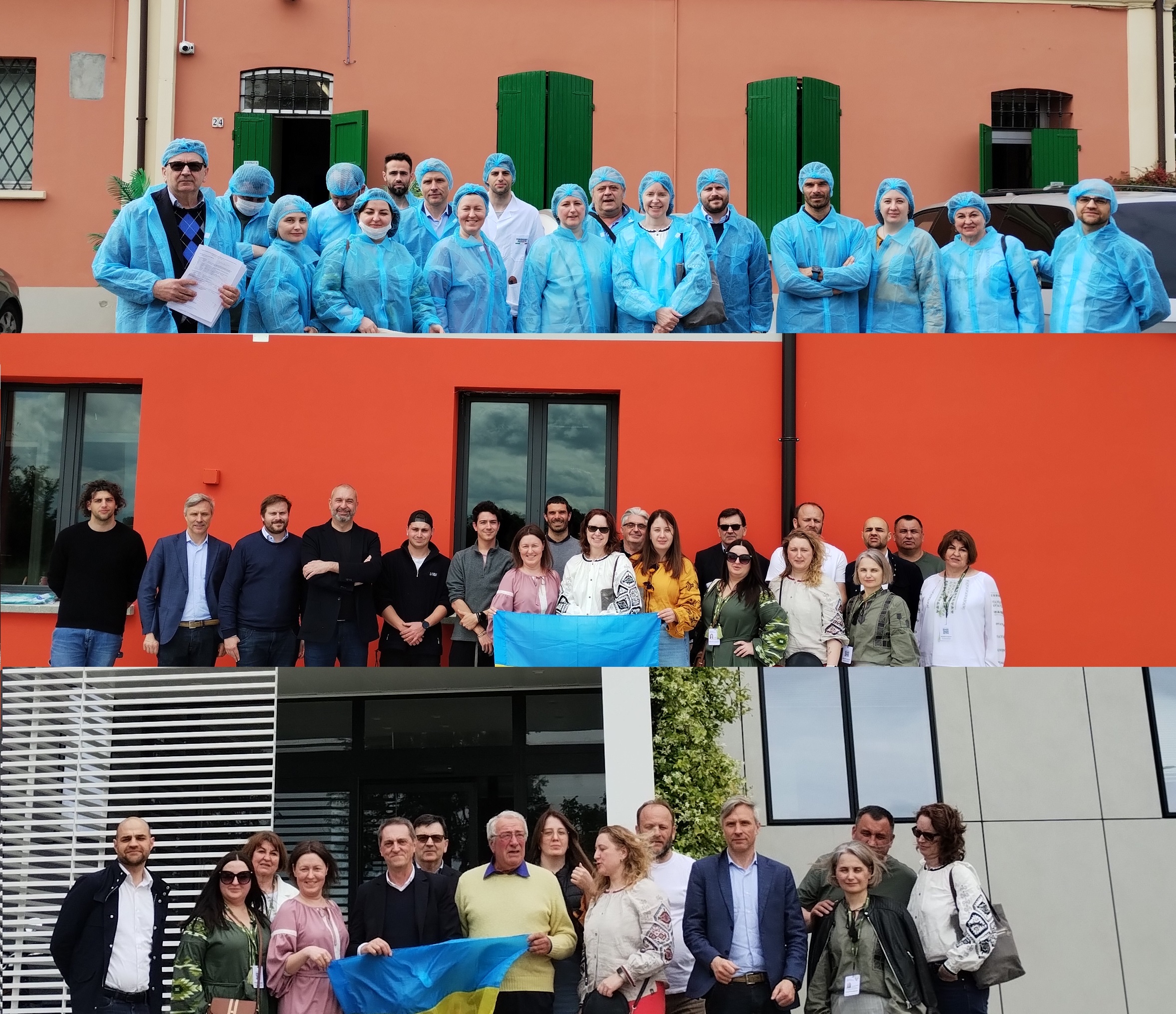 Al momento stai visualizzando Delegazione ucraina in visita alle cooperative della filiera agroalimentare reggiana