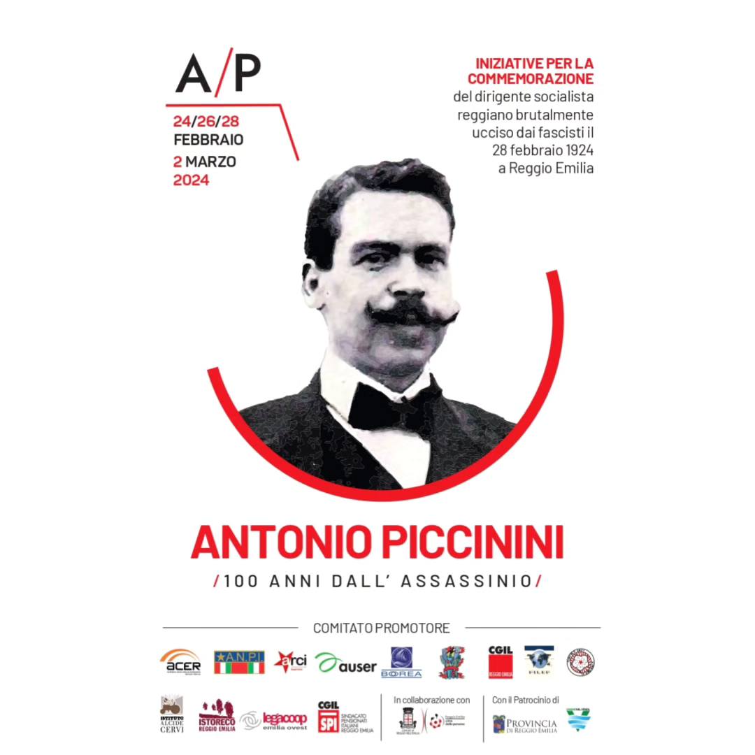Al momento stai visualizzando Antonio Piccinini, 100 anni dall’assassinio, le inziative