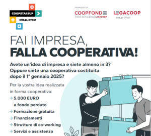 Scopri di più sull'articolo Coopstartup, il bando per la nascita di nuove cooperative. Fino al 31 ottobre